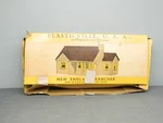 Scale Vintage Plasticville MH-2 New England Rancher Complete, Unbroken. Fixed Price $10.95.