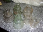C24 Antique Ink Bottle Lot Milk Creamer Sizes Etc. Fixed Price $9.99.