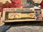 Lionel 6-7524 1985 Toy Fair Reefer Car With Box. Fixed Price $30.00.