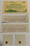 Champ Ho Scale Decal-lackawanna/dl&w Passenger Car-streamline Maroon Lett #PH-65. Fixed Price $6.50.
