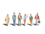 Woodland Scenics A2730 Train Figures General Public - New Packing. Fixed Price $27.69.