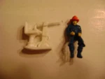 Lionel 52-7 White Figure Seat & 52-26 Fireman. Fixed Price $13.95.