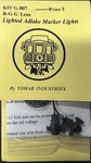 Tomar Industries #G-807 Lighted Adlake Marker Lights R-g-g. Fixed Price $26.80.