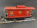 Vintage Lionel 807 Caboose Red Body Roof And Windows - 2 Wheel. Fixed Price $9.95.