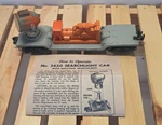 Lionel 3620 Searchlight Car W/ Gray Painted Orange. Fixed Price $224.25.
