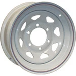 American Tire 20124 Wheel Hole Galvanized Spoked 12". Fixed Price $44.83.