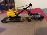 1:50 Mack Lowboy With Luffing Shovel By Corgi Lionelville US52311. Fixed Price $69.99.