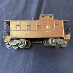 Lionel 6457 Tuscan Caboose Illuminated Scale Postwar 1947 Train. Fixed Price $15.95.