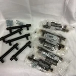 Gliderite 3-3/4" Cc Solid Steel Euro Bar Pull Oil Rubbed Bronze 4006-96-ORB-1. Fixed Price $19.87.
