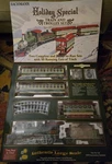 New Bachmann 4-6-0 G 90054 Holiday Special Train & Trolley Set Christmas. Fixed Price $350.00.