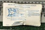 Lionel Nos 2980 Magnetic Conversion Coupler-still Sealed. Fixed Price $15.00.