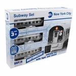 New York Mta City 3 Pc. Battery Operated Train Set With Track. Fixed Price $49.99.