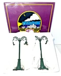 Mth MT-1020 #54 Green Metal Lamp Post Set Of Nib. Fixed Price $49.99.