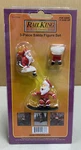 Mth Rail King 30-11089 3-PIECE Santa Figure Set. Fixed Price $23.00.