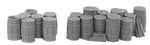 Bar Mills Scale Model Works 4009 2 Clusters Of Kegs (unpainted Resin). Fixed Price $10.95.