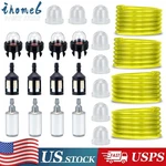 4 Sizes Tygon Fuel Filter Line Primer Bulb Kit Set For Poulan Weedeater Chainsaw. Fixed Price $9.54.