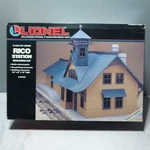 Lionel 6-62709 O/O27 Gauge Rico Station Building Kit Open Box Complete Accessory. Fixed Price $54.99.