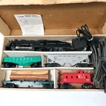 Vintage Lionel Boxed No. 11520 Six Unit Steam Freight Electric Train Set Gauge. Fixed Price $99.95.