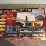 Life-like 433-8860 Golden Rails Complete Ho Scale Electric Train Set. Fixed Price $44.99.