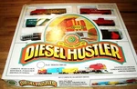 Bachmann Diesel Hustler Ho Scale Electric Train Set Model #00021 At & Sf F9 Loco. Fixed Price $67.49.