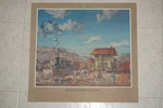 Original 1943 Santa Fe Railroad Calendar Top "gallup New Mexico The 1880'S". Fixed Price $37.49.