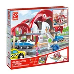 Hape Grand City Station Light & Sound Railway Set With Projector Recorder. Fixed Price $149.99.