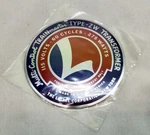 Lionel Emblem 3 1/4" Large ZW-181 Free Shipping. Fixed Price $14.95.