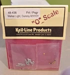 Keil Line Front Passenger Marker Class Light Scale 2 Rail Detail Kit 48-436. Fixed Price $7.00.