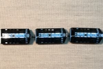 Set Of 3 Passenger Cars For Tyco Slot Train Turbo Pennsylvania Rr - New. Fixed Price $8.99.