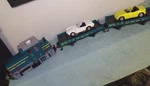 Lgb Limited Edition Auto Transport Set 72520 W Loco 20605 & Flats, Rare. Fixed Price $495.00.