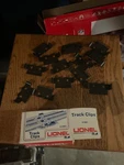 Lionel Trains Track Clips 6-2901. Fixed Price $12.90.