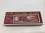 K-line K-648902 Santa Fe Atsf "shock Control" Boxcar. O/O27 Gauge. Fixed Price $29.95.