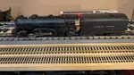 Lionel No. 1655 2-4-2 Steam Locomotive W/ 6654W Whistle Tender Working Great. Fixed Price $75.00.