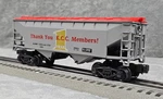 K-line K-90002 Kcc Collectors Club 1992 Covered Hopper Nos New. Fixed Price $29.99.