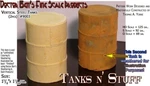 Vertical Round Steel Tank-sm Scale Model Masterpieces N/HON3/ON3 Fine *new*. Fixed Price $19.15.