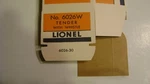 Lionel #6026W Tender Box W/tuck Inserts. Fixed Price $9.95.