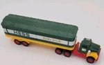 Vintage 1977 Hess Fuel Tanker Truck With Working Lights 1/64 Scale. Fixed Price $50.00.
