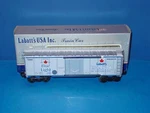 K - Line Labatt's Beer # 751402 Blue Light Reefer Car. Fixed Price $27.95.