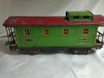 Lionel Gauge #517 Caboose Pea Green Body & Red Roof - Vintage Used. Fixed Price $34.88.