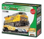 Kato 1060024 Scale ES44AC Gevo Mixed Freight Starter Set -- Bnsf Railway. Fixed Price $275.99.