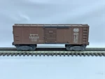 Guage Lionel Postwar X6454 Nyc New York Central Boxcar Brown 1948. Fixed Price $20.00.