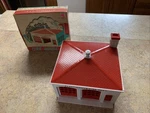 Vtg Bachmann Bros Plasticville FH-4 Fire Station House Kit 1950'S W Box Complete. Fixed Price $19.95.