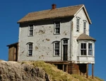 Berkshire Valley Models O/ON3/ON30, 1/48 Bay Window House Kit - #874. Fixed Price $139.00.