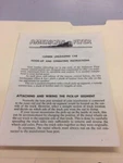 Original American Flyer M4247 Lumber Unloading Car Hook Up & Oper Instructions. Fixed Price $14.99.