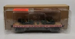 Menards 279-3380 Army Flatcar W/ Two Jeeps #23028 Mt/box. Fixed Price $17.02.