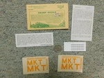 Champ Decals Ho EH-242 Missouri Kansas Texas Diesel Locomotive J12. Fixed Price $8.99.