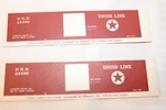 Ho Scale Vintage Set Of Box Car Side Panels, Union Line Prr Brown #26598. Fixed Price $12.00.