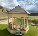 Scale ON30 1/4" Structure Building Bandstand Craftsman Kit. Fixed Price $80.00.