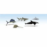 Woodland Scenics 4347 Scene Marine Life Figures For Dioramas. Fixed Price $18.99.