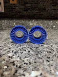 Lot Of 2 - Lionel Blue Plain Cable Reel Without Wire Rare. Fixed Price $64.99.